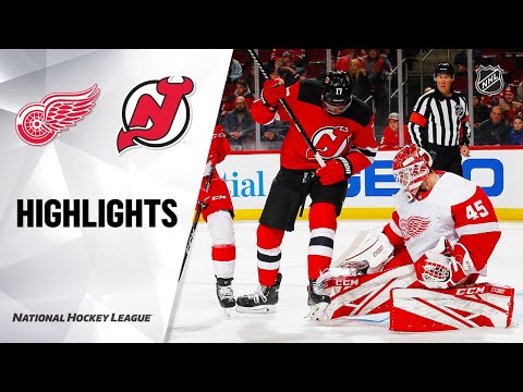 NHL Highlights | Red Wings @ Devils 2/13/20