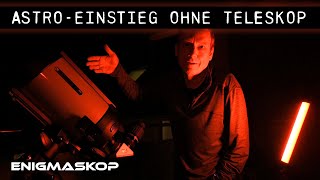 Kauf kein Teleskop! Drei Tipps zum einfachen Astronomie-Einstieg (Deutsch)