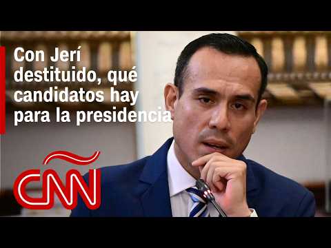 Congreso destituye a José Jerí cuatro meses después de nombrarlo presidente de Perú