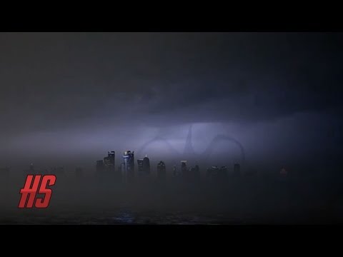 "Mind Flayer Shows Itself In Doha Qatar Oceanside Thunderstorm" August 19 2019 | HollywoodScotty VFX