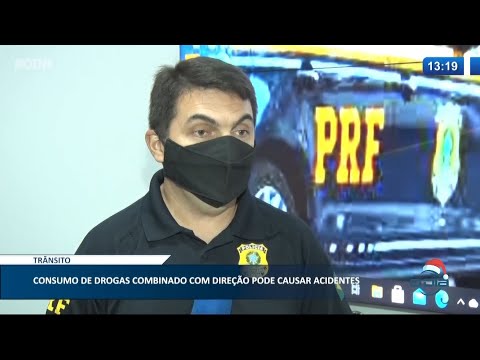Consumo de drogas e álcool combinado com direção tem causado grande número de acidentes 09 12 20