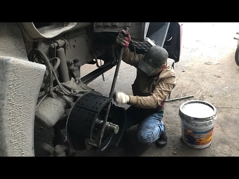 sửa chữa ô tô tải , cách bảo dưỡng moay ơ huynhdai trago(Truck repair, how to maintain your trago)