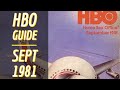 We Browse And Discuss The September 1981 HBO Guide