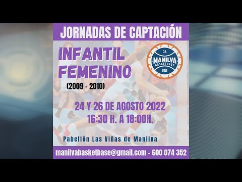 Jornada de captación de jugadoras infantiles del CD Manilva Basketbase