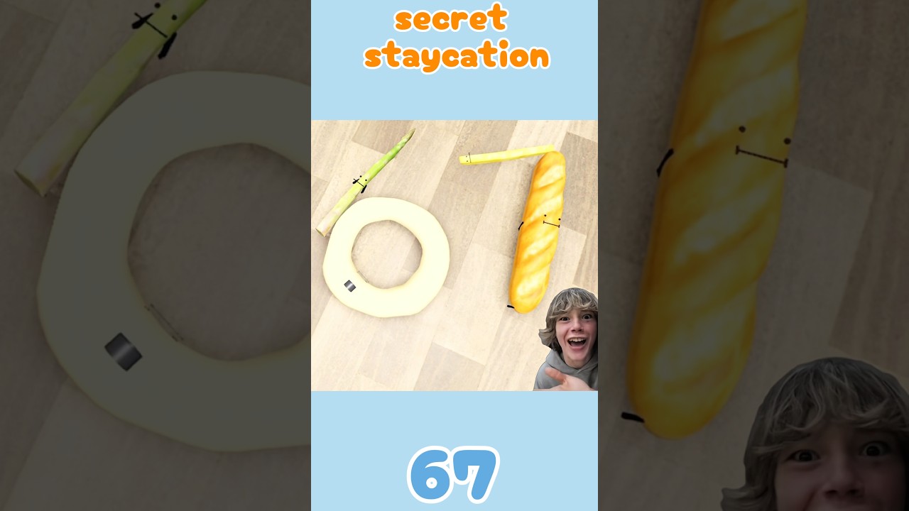 シックスセーブンーーーッ！！！#roblox #ロブロックス #ひみつのおるすばん#secretstaycation #meme #67