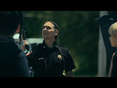 Reservation Dogs: Cheese clowns on the rival rez gang while doing a ride-a-long with Big