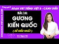 Vở bài tập Tiếng Việt Lớp 5 Bài 14: Gương kiến quốc