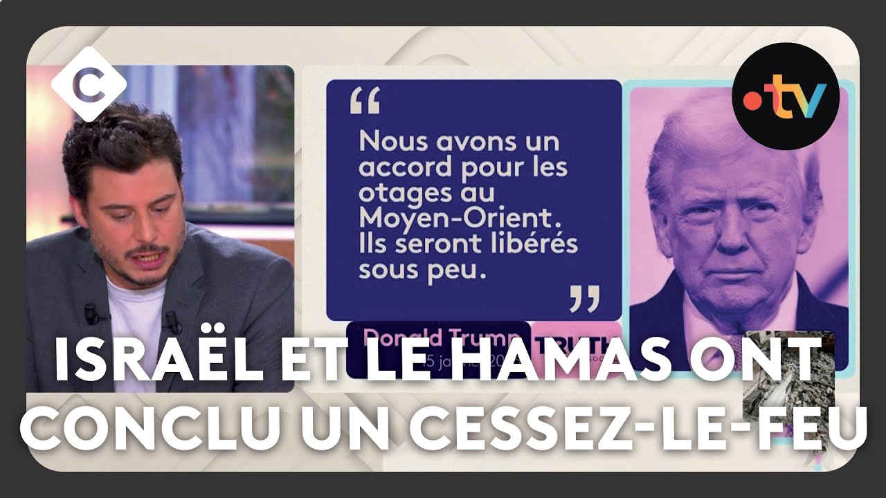 Israël et le Hamas ont accepté un accord de cessez-le-feu - Le 5/5 - C à Vous