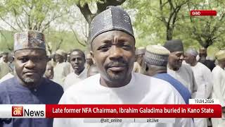 Late former NFA Chairman, Ibrahim Galadima buried in Kano State