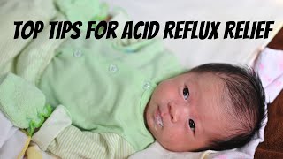 Tips For Acid Reflux Relief in the Breastfed Baby