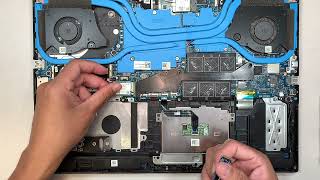 Dell G7 7790 P40E Tear Down Upgrade Disassemble