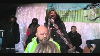 Leona Lewis at Hopefield Trouble and O Holy Night - 2nd December 2012