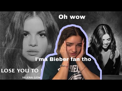 SELENA GOMEZ LOSE YOU TO LOVE ME REACTION
