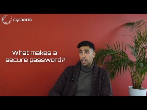 What makes a secure password? | Imran Shaheem, Cyberis