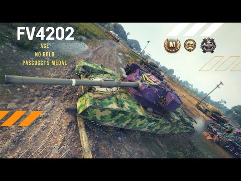 FV4202 | No Gold Ammo | ACE | World of Tanks | Gameplay | Replay