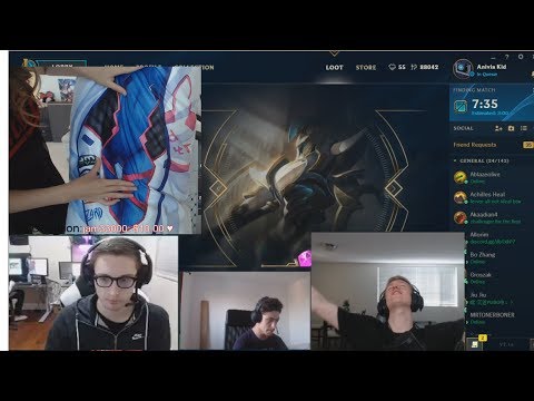 LLstylish refuses to answer his mother l hashinshin tilted l jax play -  best lol stream moments
