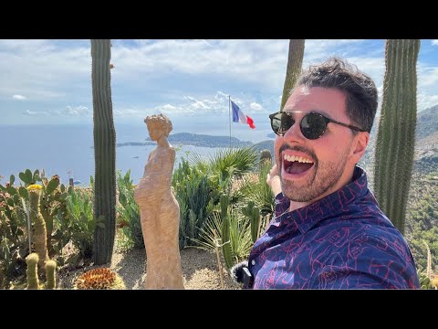 France LIVE: The Exotic Gardens of Eze (Mountaintop Views)