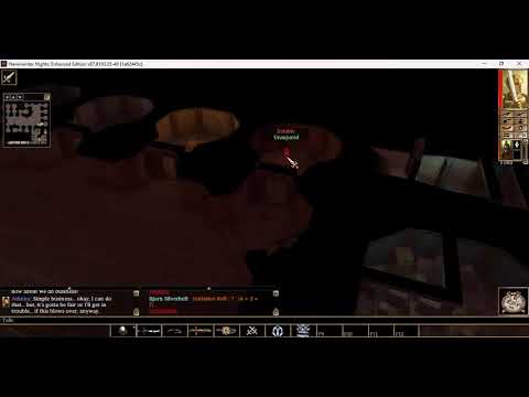 Let's Play Neverwinter Nights Part 41 - Chapter 1 Finale Extended Special Episode! Bjorn vs Desther!