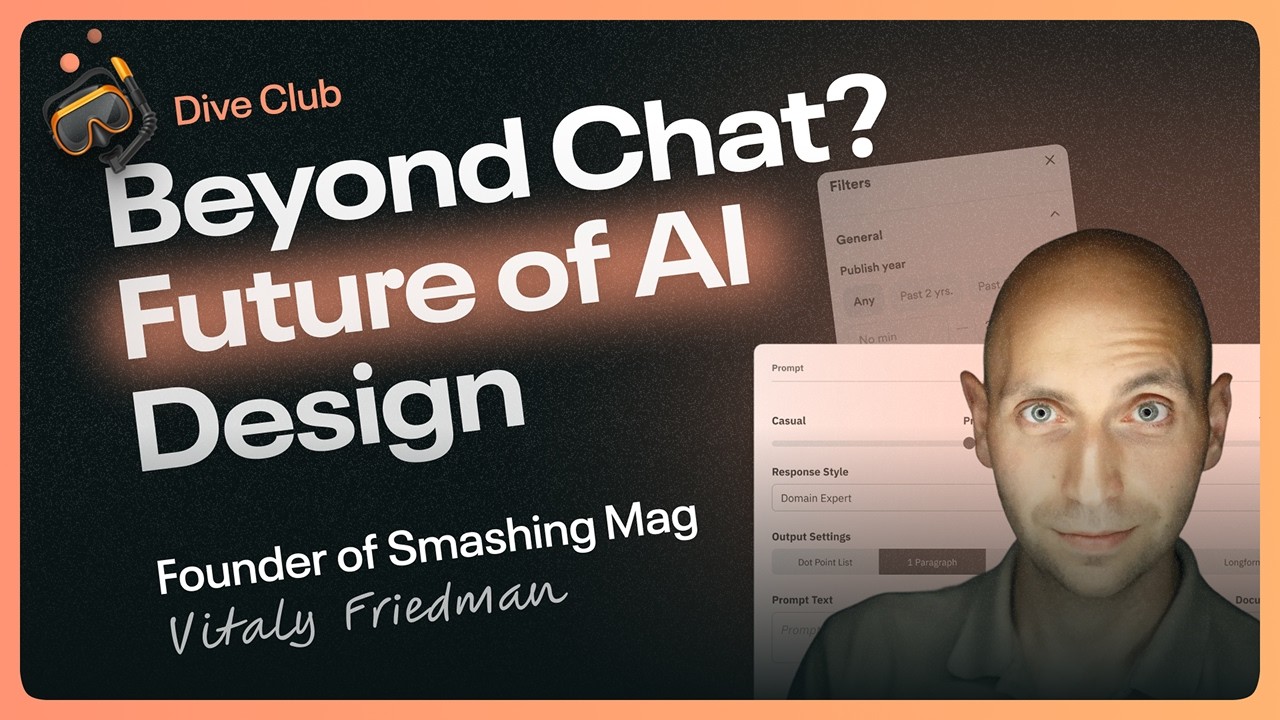 Vitaly Friedman - Beyond Chat:  What's Next for AI Design Patterns