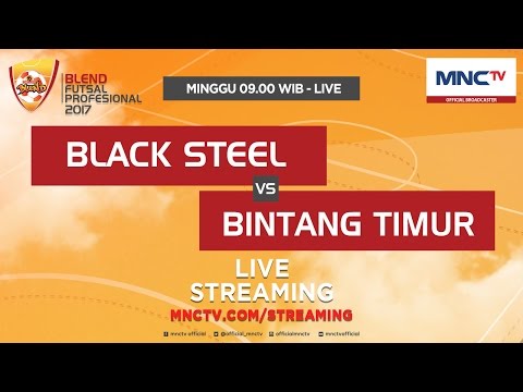 Black Steel VS Bintang Timur (FT: 7-5)  - Blend Futsal Profesional 2017