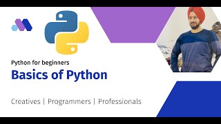 Download the video "let's start some Basics of Python."