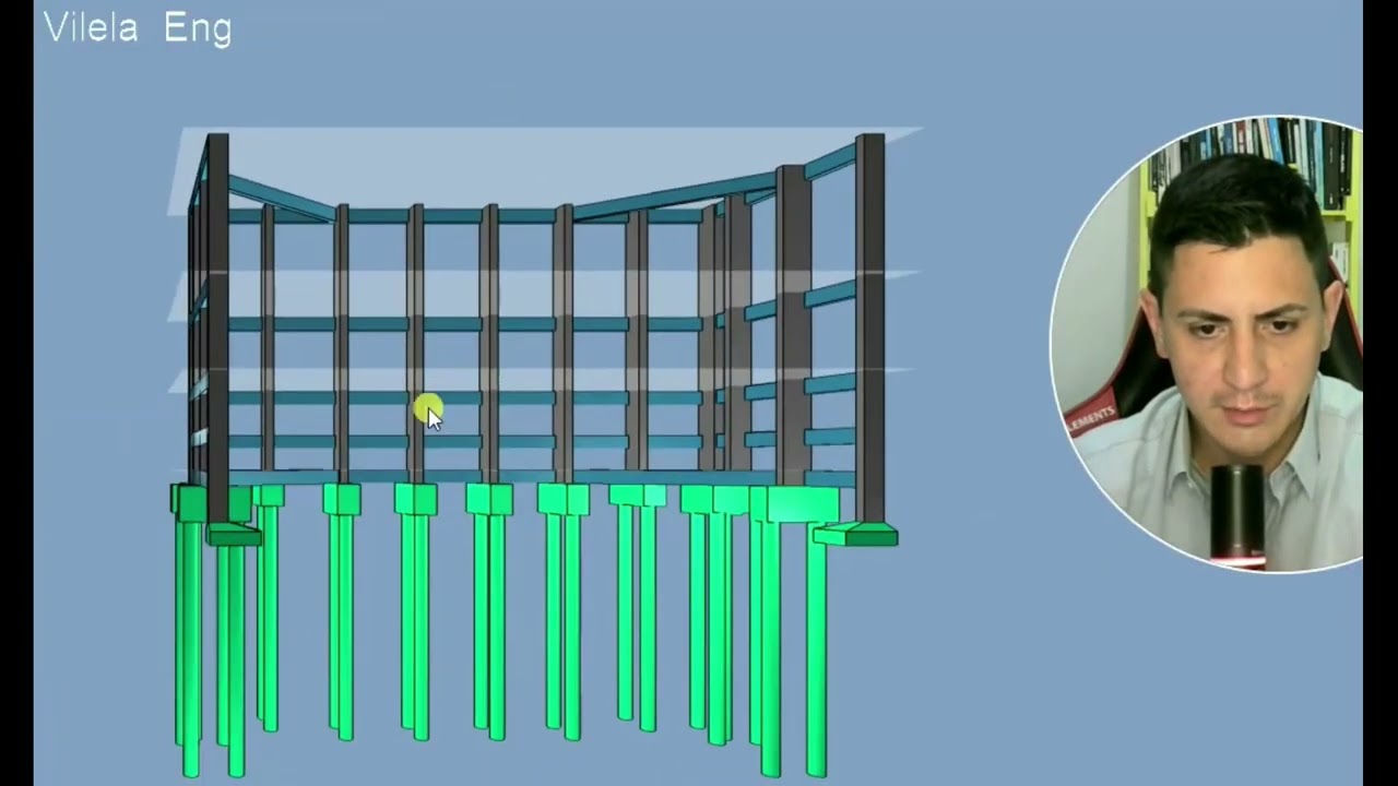 MURO DE ARRIMO 6 M DE ALTURA , Descomplicando #murodearrimo #murodecontenção #arrimo #eberick