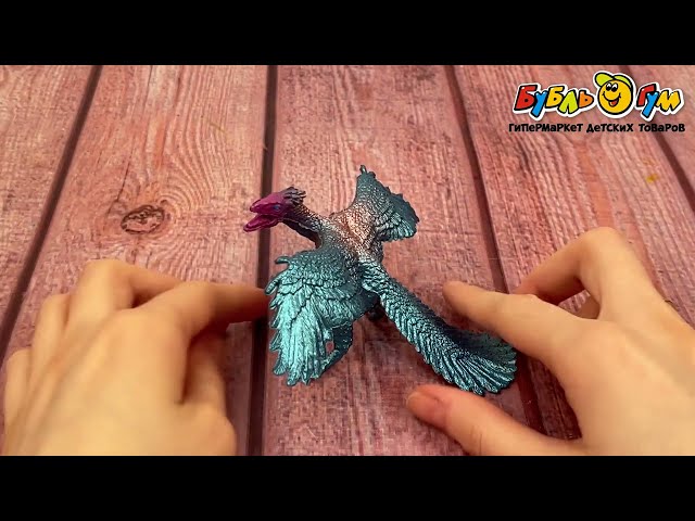 Фигурка Kiddie Play Динозавр хищники в ассортименте - видео