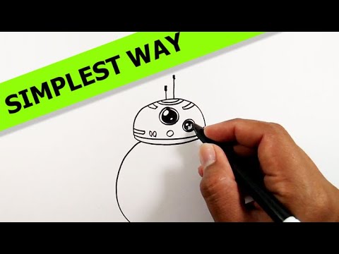 How to draw a star wars droid | Simple Drawing Ideas