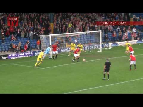 FC United v Stalybridge Celtic FA Cup 3rd Qualifying Round Goals