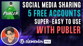 Get 5 Free Accounts to share Social Media Posts with Publer - Super Easy to Use and Schedule Posts