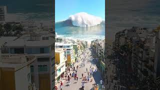 #40 meter tsunami scares #youtubeshorts #viralshorts #waves #tsunami