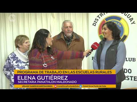 Apoyo a las escuelas rurales por parte de Panathlon Maldonado