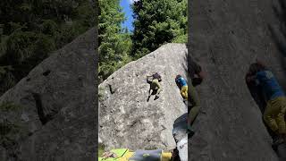 Video thumbnail: Problem D (Boulder 30, Nudole), 5a. Val Daone