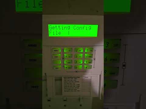 How to register an alarmnet LTE radio through a 6160 keypad on  Vista 20P through diagnostic menu