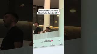 Manchester United in Stockholm Sweden🇸🇪📍