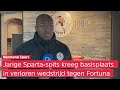 Sparta-spits Gravenberch: 'Fortuna was op meerdere fronten scherper dan wij'