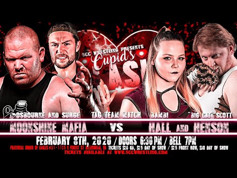 Bambi Hall vs Dave Turner vs Eli Surge vs "Big Cat" Scott Henson HIGHLIGHTS | 5CC Wrestling