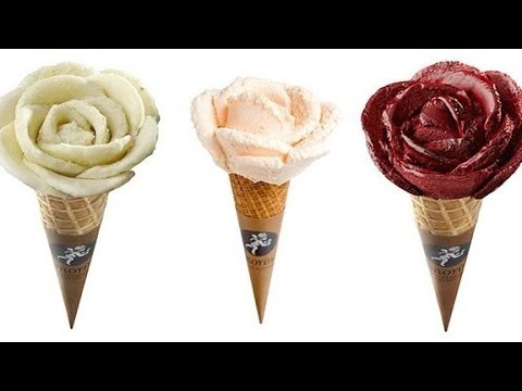 Comment réaliser une glace Amorino?