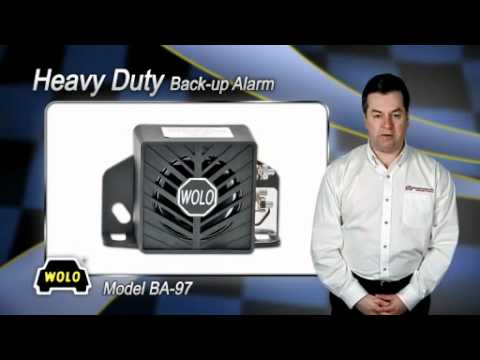 WOLO MODEL BA-97 BACK-UP ALARM
