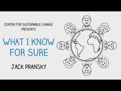 What I Know for Sure - Jack Pransky