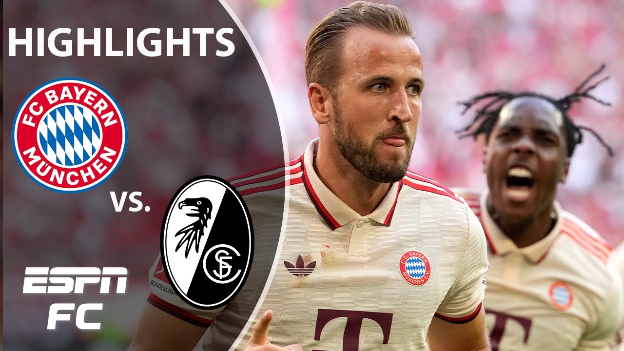Bayern Munich vs. SC Freiburg | Bundesliga Highlights | ESPN FC