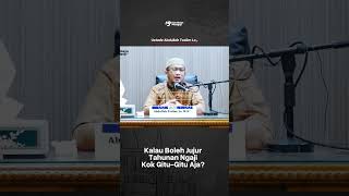 Download lagu Tahunan Ngaji Kok Gitu-Gitu Aja - Ustadz Abdullah Taslim, Lc. حفظه الله mp3