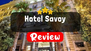 Hotel Savoy Rome Review - Should You Stay At This Hotel?