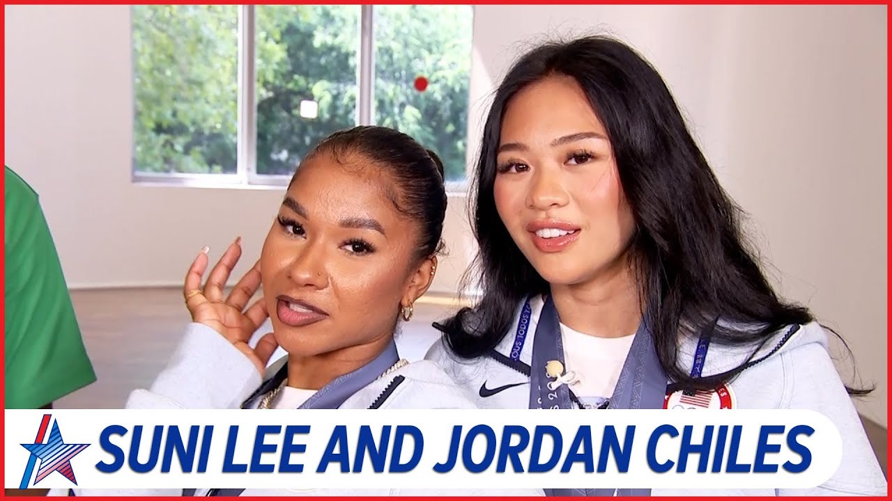 Suni Lee Reveals Superstition About Jordan Chiles Doing Her Olympics Hair