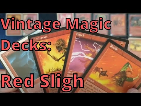 Vintage Magic Deck Intro:  Sligh. Premodern Deck Tech.