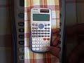 Obtaining A Fraction Instead Of Obtaining Decimal Number In Fx 991ES PLUS Calculator