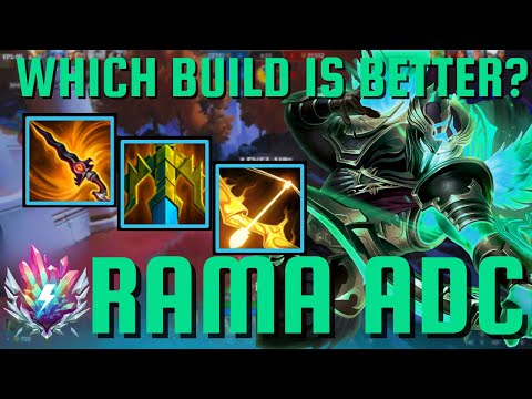 WHICH BUILD IS BETTER? - Rama Adc Smite 2 Gameplay
