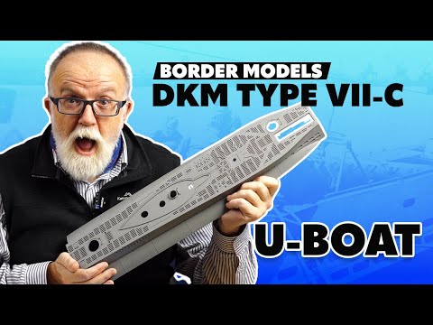 Unboxing the NEW 1/35 Border Models DKM Type VII-C U-Boat