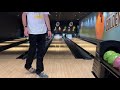 Bowling at the brand new Splitsville downtown Disney Anaheim California