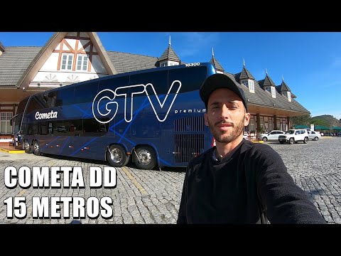 CAMPINAS para o RIO DE JANEIRO no COMETA DD GTV de Convencional | Como é viajar de ônibus?